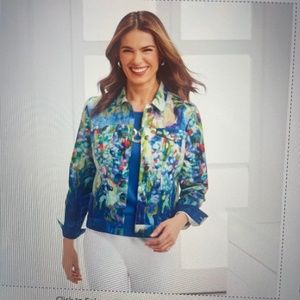 Claire Desiardins  Womens Artistic Expression Jacket Sz large